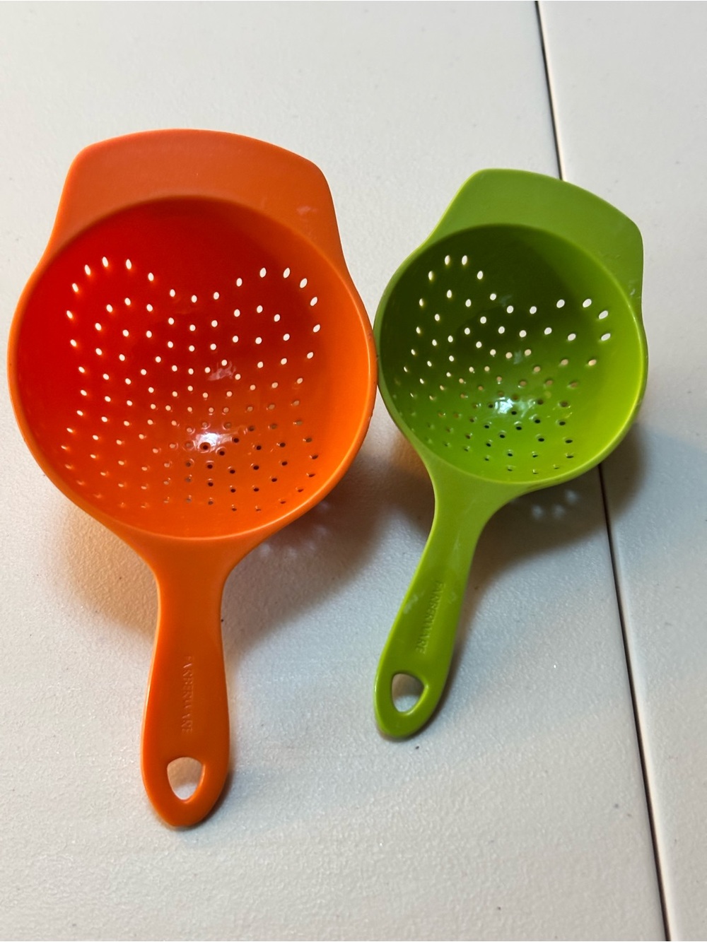 Farberware Mini Colanders W/Handle Set Of 2 Kitchen Food Strainers